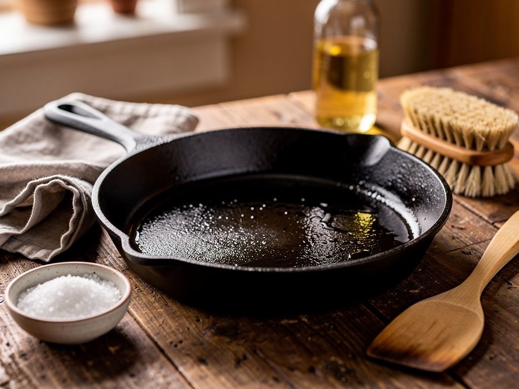 The Cast Iron Skillet: Care, Seasoning, and Common Myths