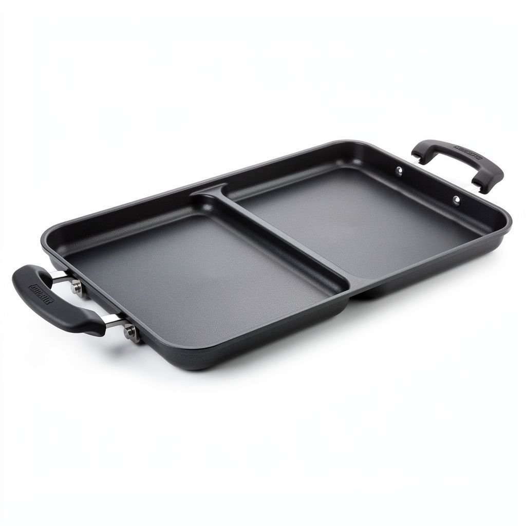 Non-Stick Griddle Pan, Double Burner