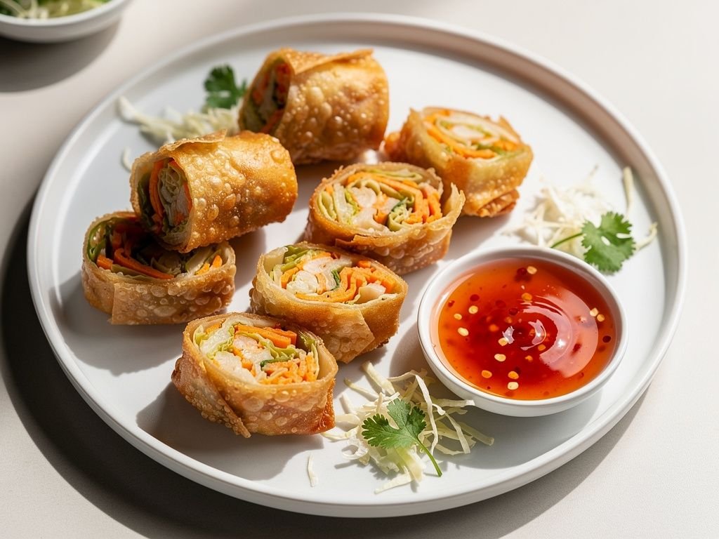 Crispy Vegetable Spring Rolls