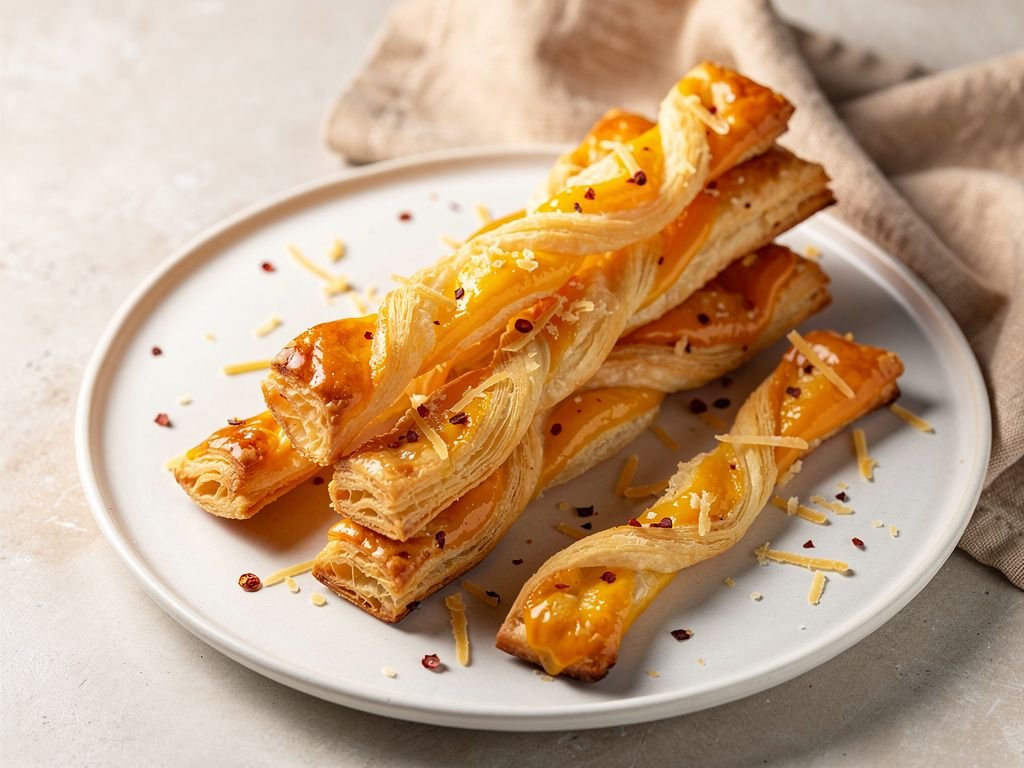 Savory Sharp Cheddar Cheese Straws