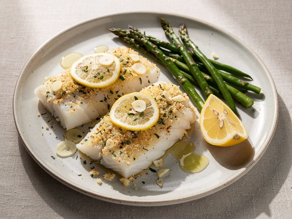Baked Lemon Herb Cod
