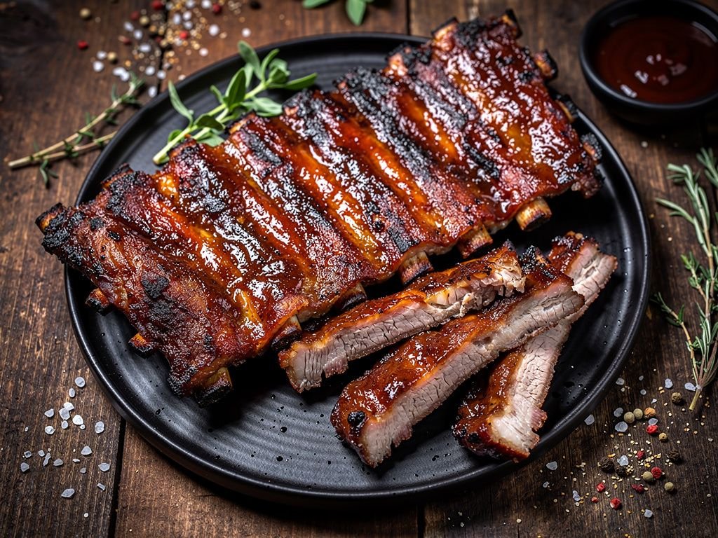 Oven-Baked BBQ Pork Ribs