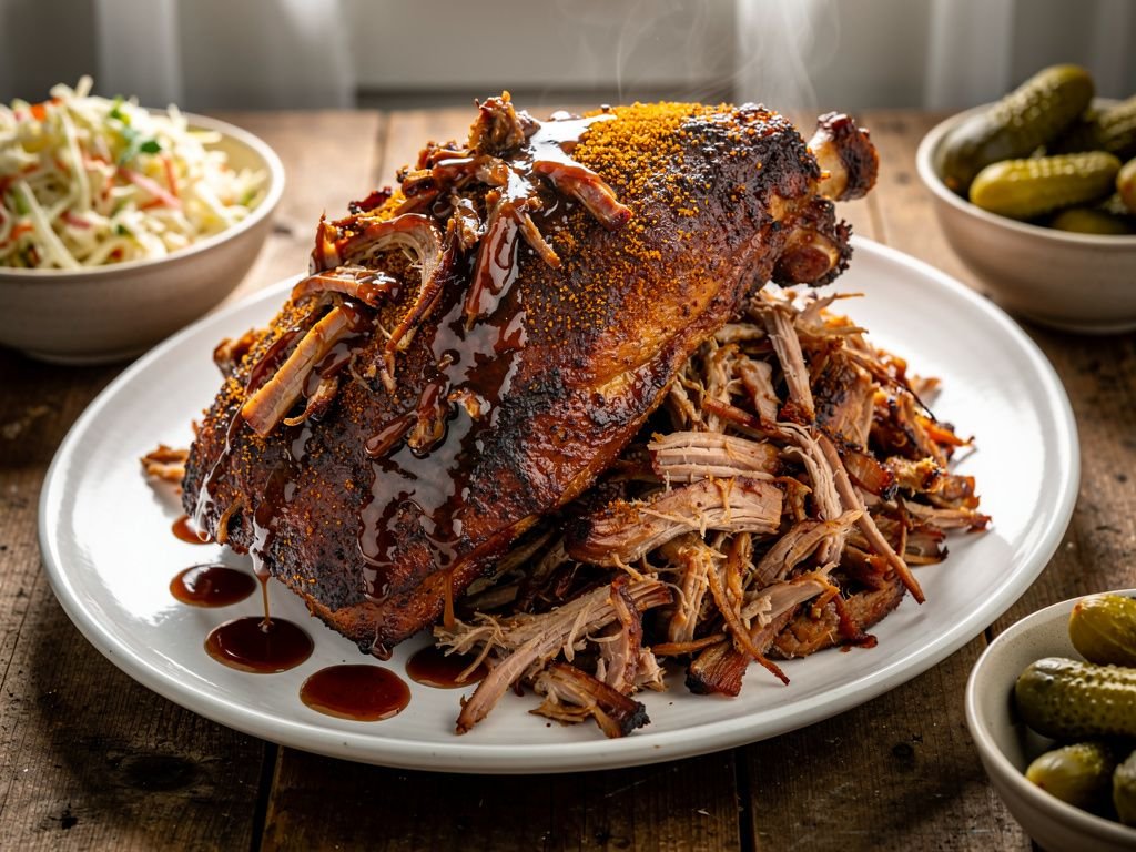 Slow-Cooked Pulled Pork Shoulder