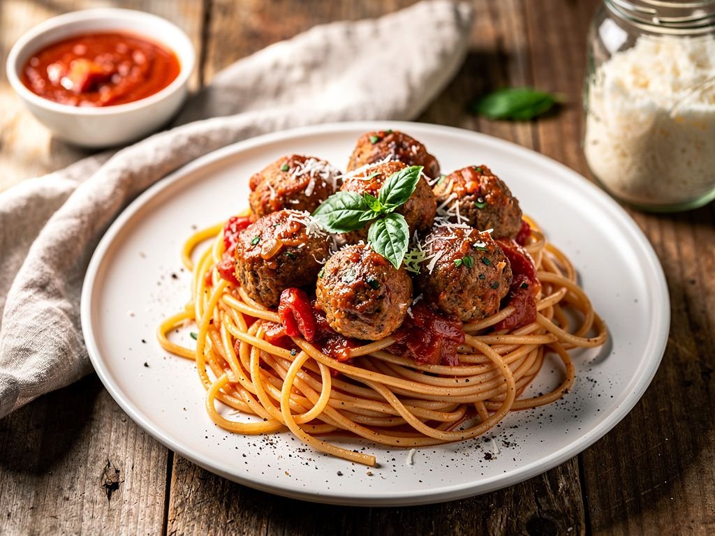 Italian Spaghetti and Meatballs