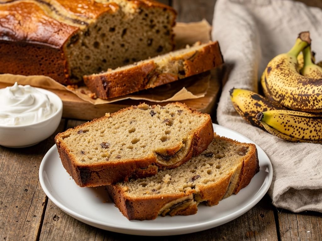 Sour Cream Banana Bread