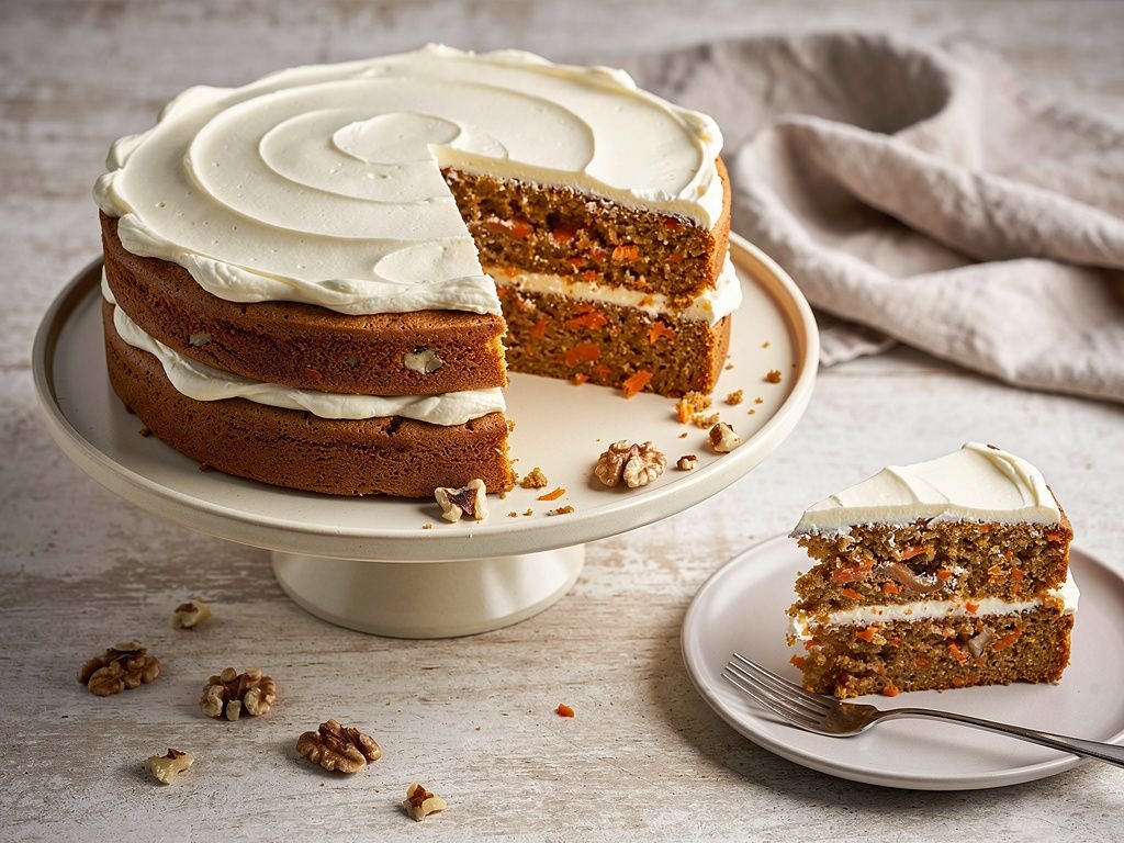 Carrot Cake with Cream Cheese Frosting