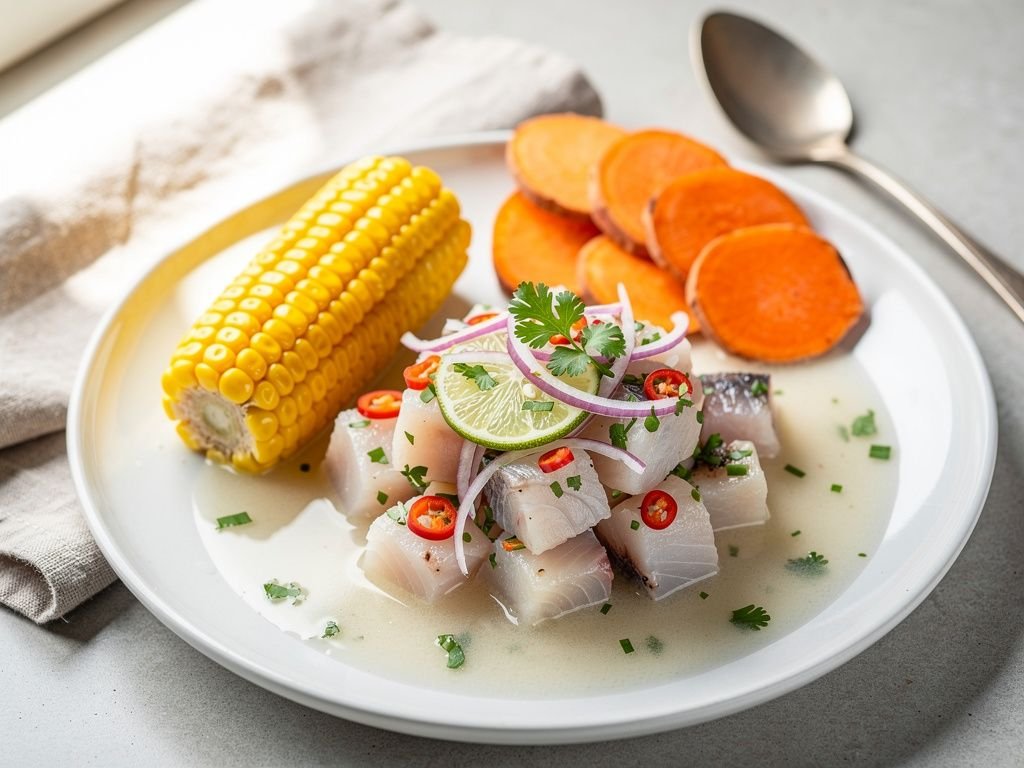 Ceviche de Pescado (Peruvian-Style Fish Ceviche)