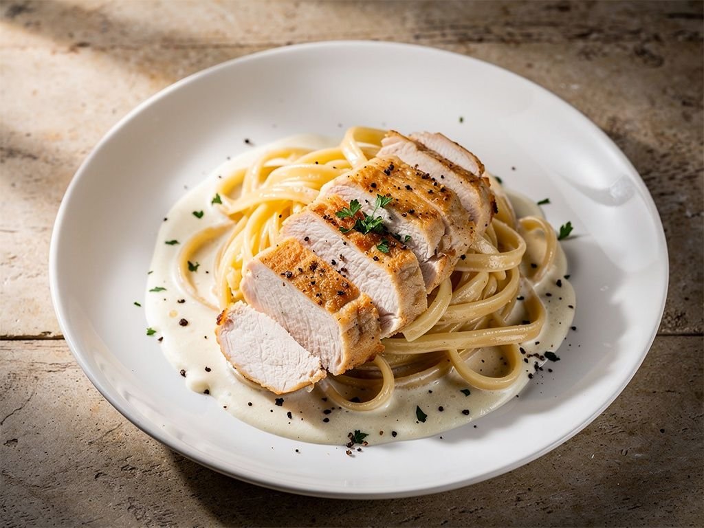 Chicken Fettuccine Alfredo