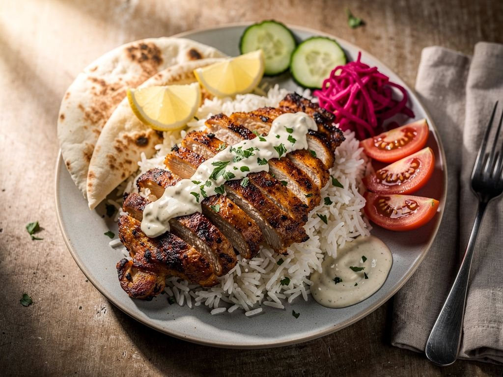 Chicken Shawarma with Garlic Sauce