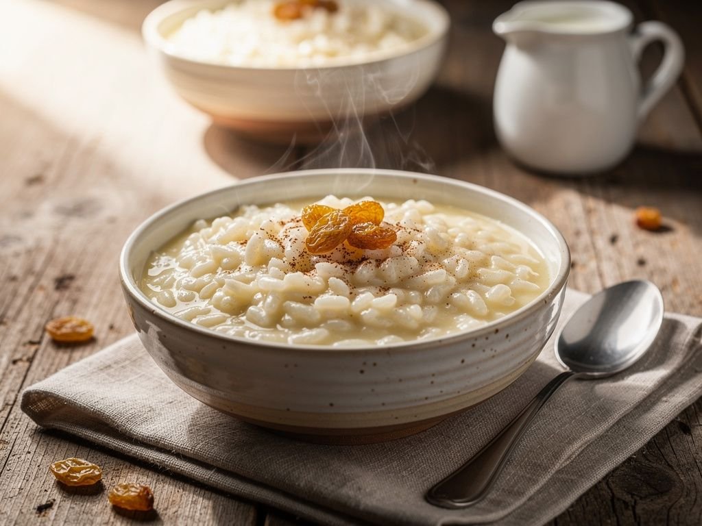 Creamy Vanilla Rice Pudding