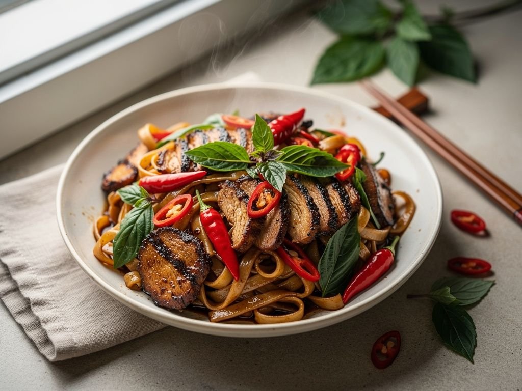Drunken Noodles (Pad Kee Mao)
