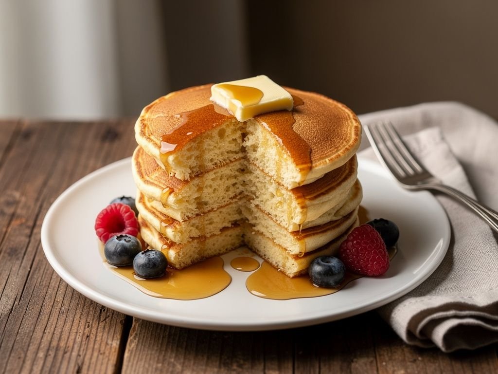 Fluffy Buttermilk Pancakes