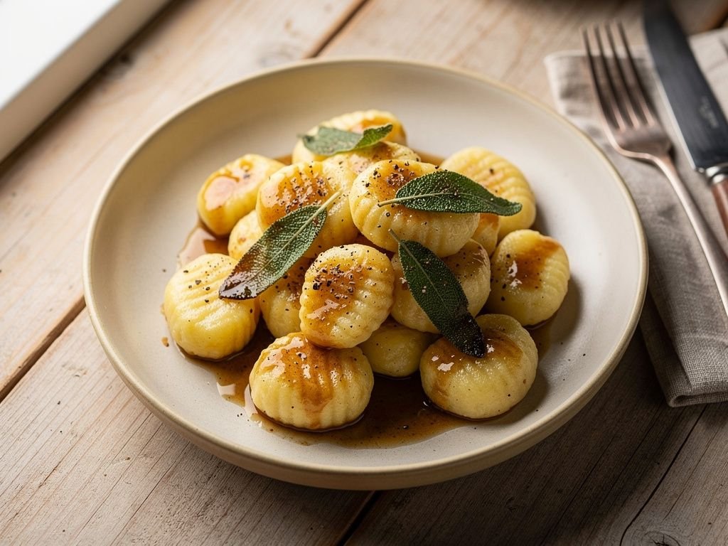 Potato Gnocchi with Sage Brown Butter