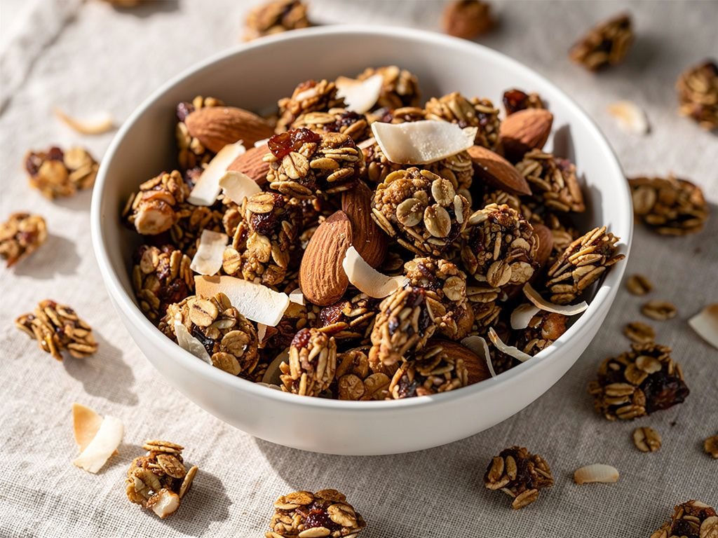 Homemade Honey Almond Granola