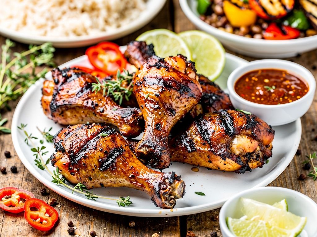 Jamaican Jerk Chicken Drumsticks