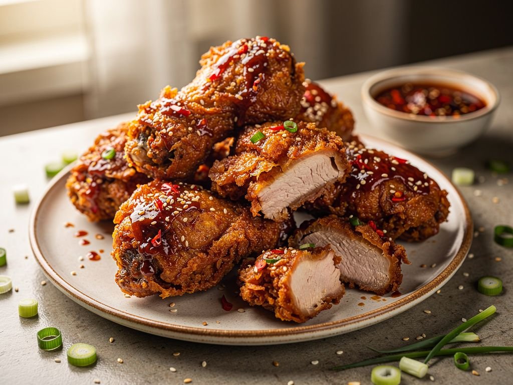 Korean Gochujang Fried Chicken