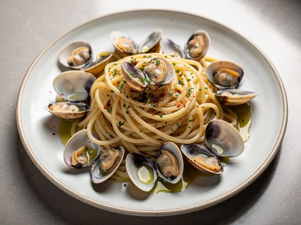 Linguine alle Vongole (Linguine with Clams)