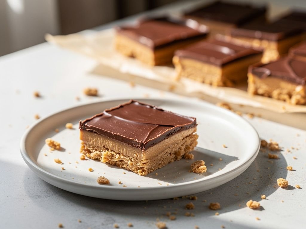 No-Bake Chocolate Peanut Butter Bars