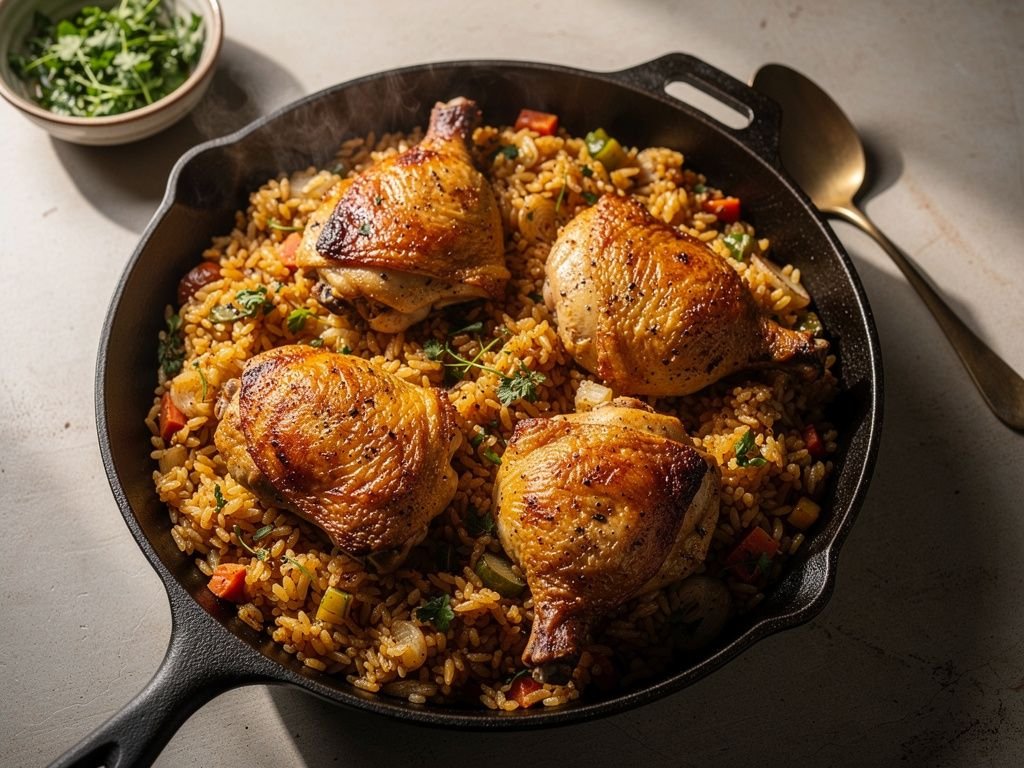 One-Pot Chicken and Rice