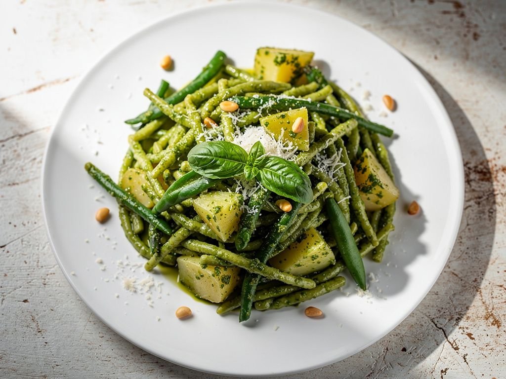 Trofie al Pesto Genovese