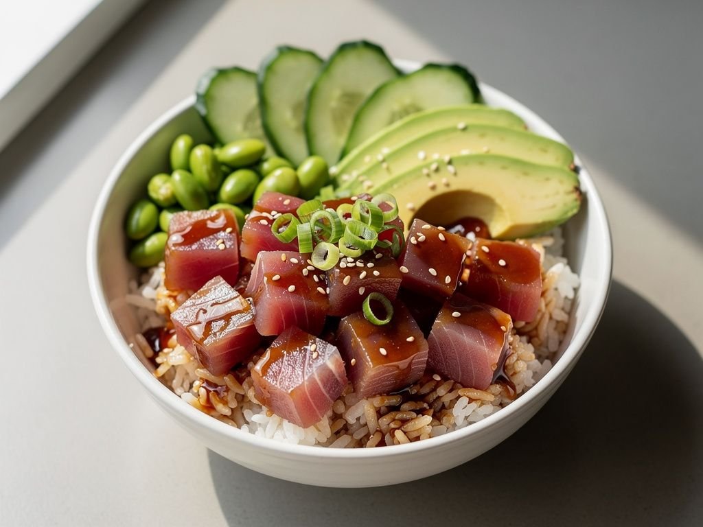 Ahi Tuna Poke Bowl
