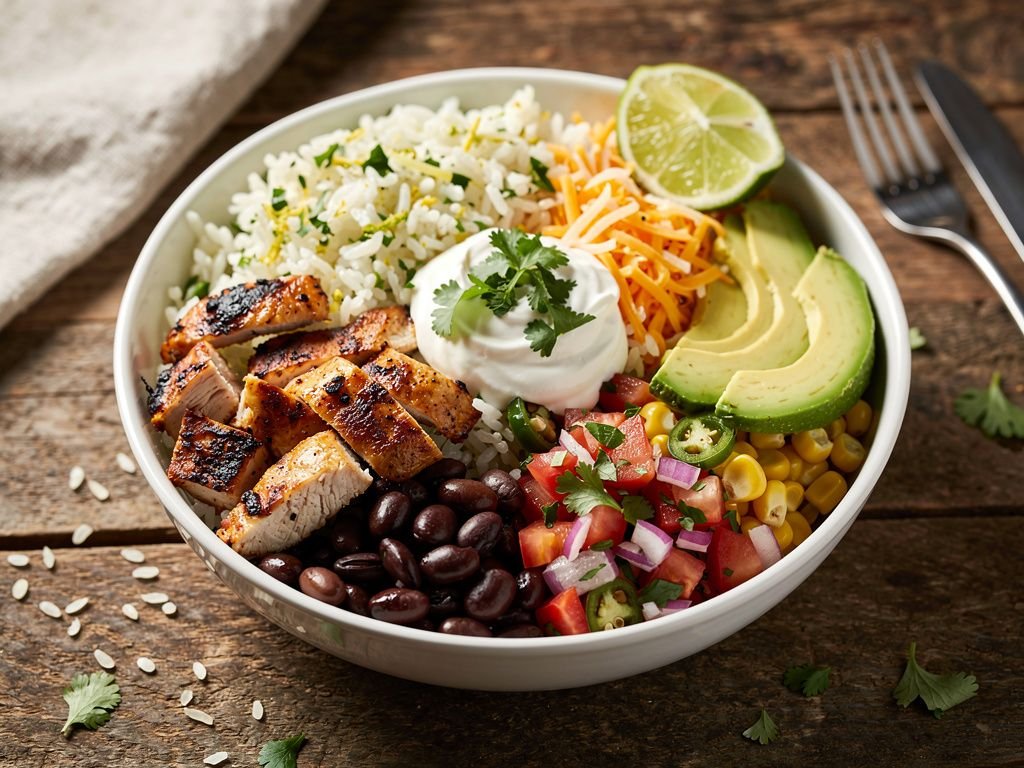 Chipotle-Style Chicken Burrito Bowl