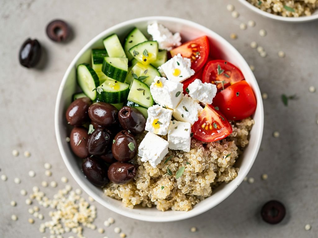 Mediterranean Quinoa Bowl