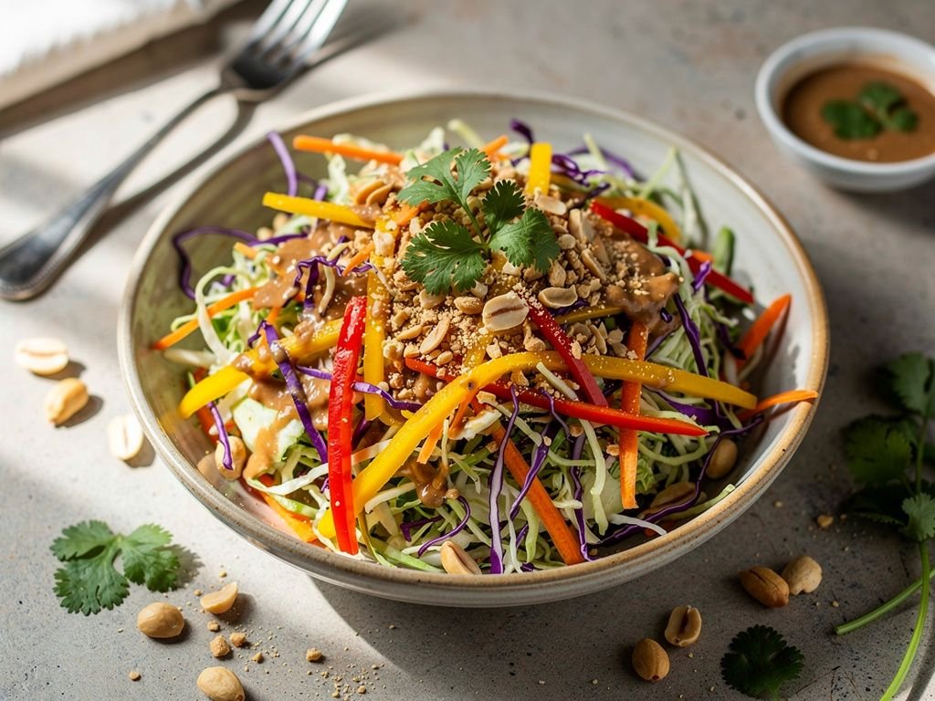 Thai-Inspired Crunchy Peanut Salad