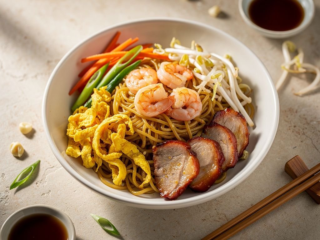 Singapore-Style Curry Rice Noodles