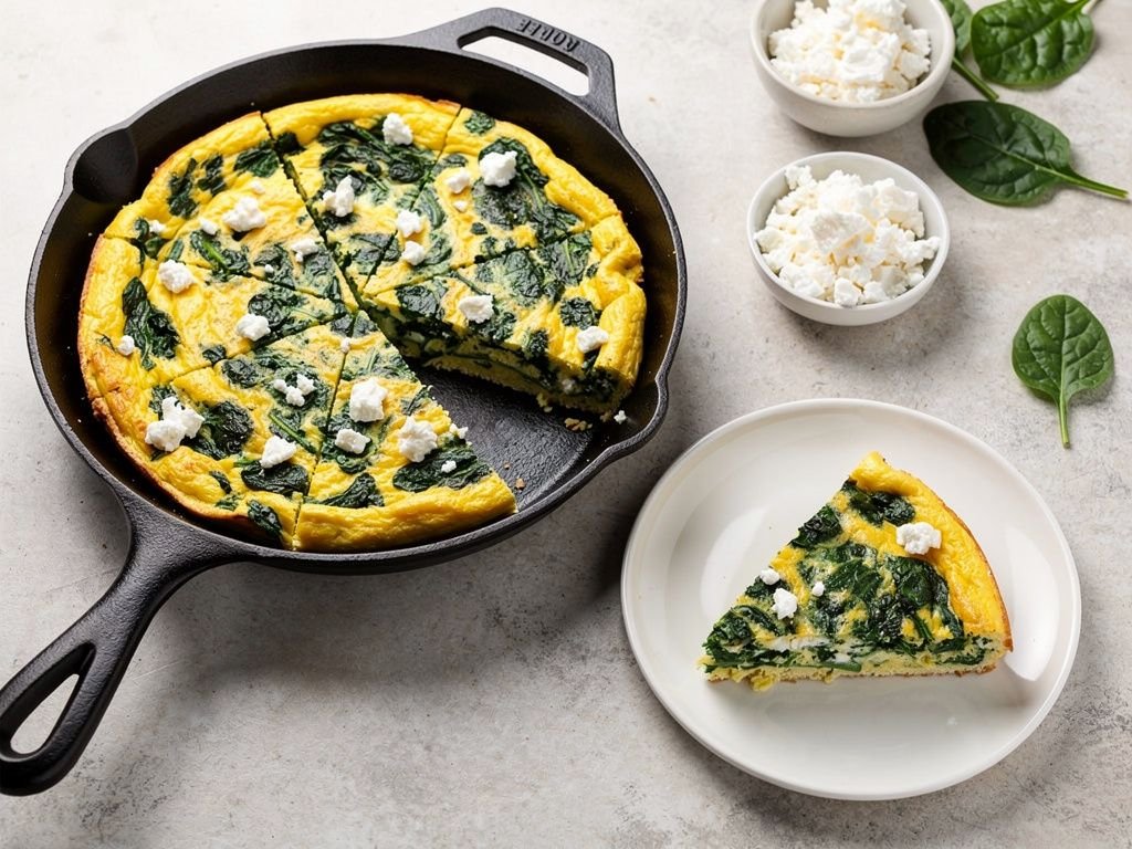 Spinach and Feta Frittata