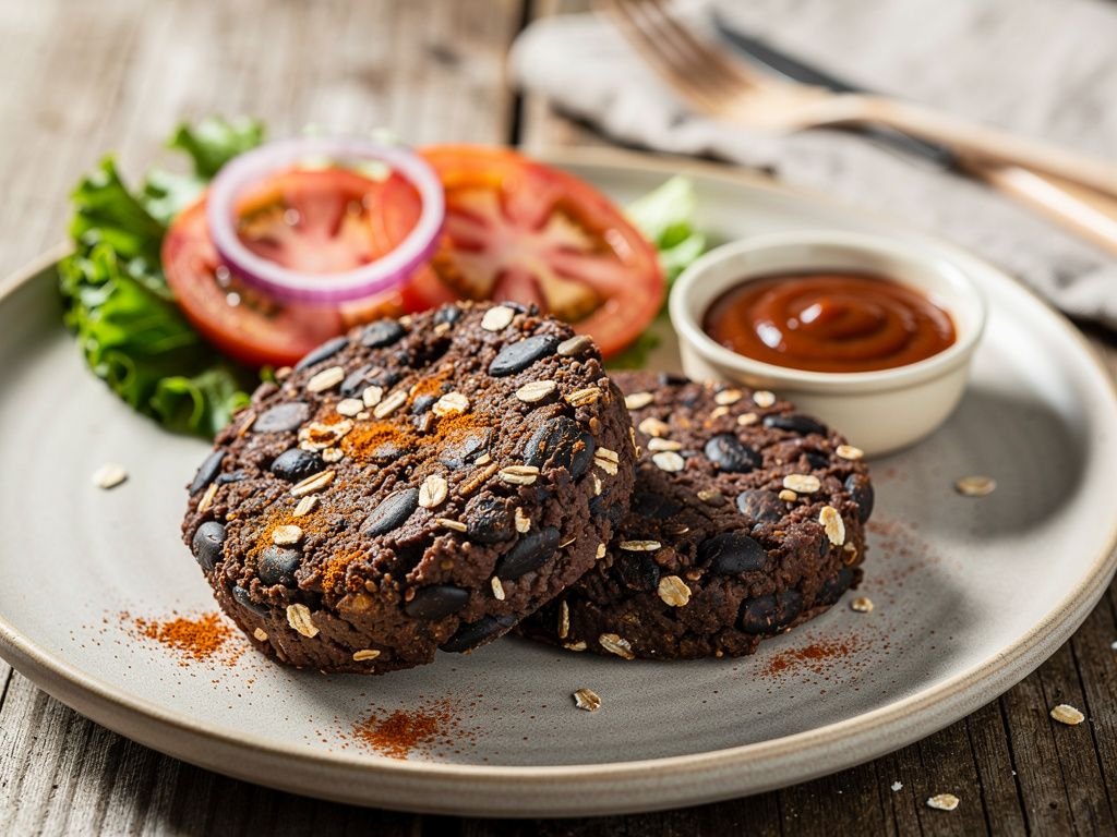 Smoky Black Bean Burgers