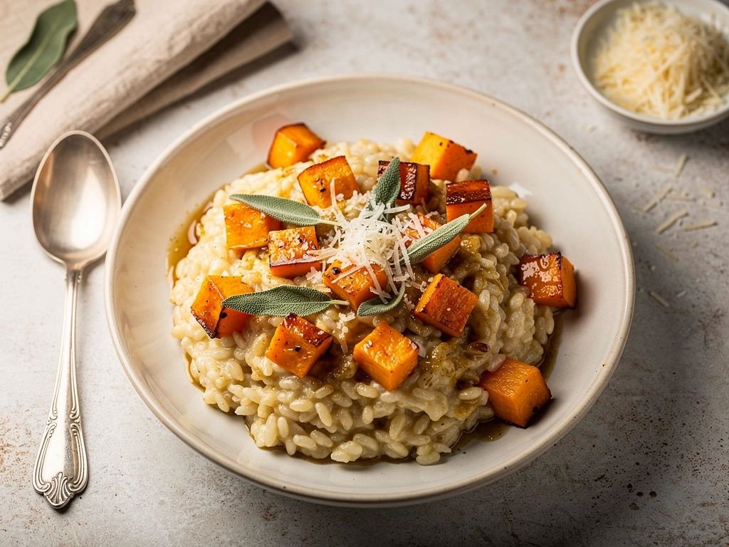 Butternut Squash and Sage Risotto