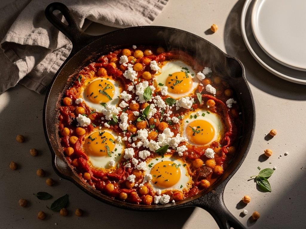 Chickpea Shakshuka with Feta