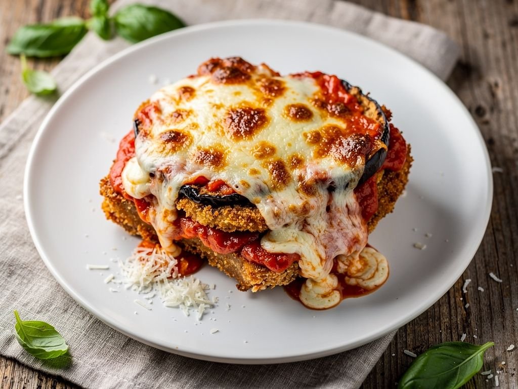 Classic Baked Eggplant Parmesan