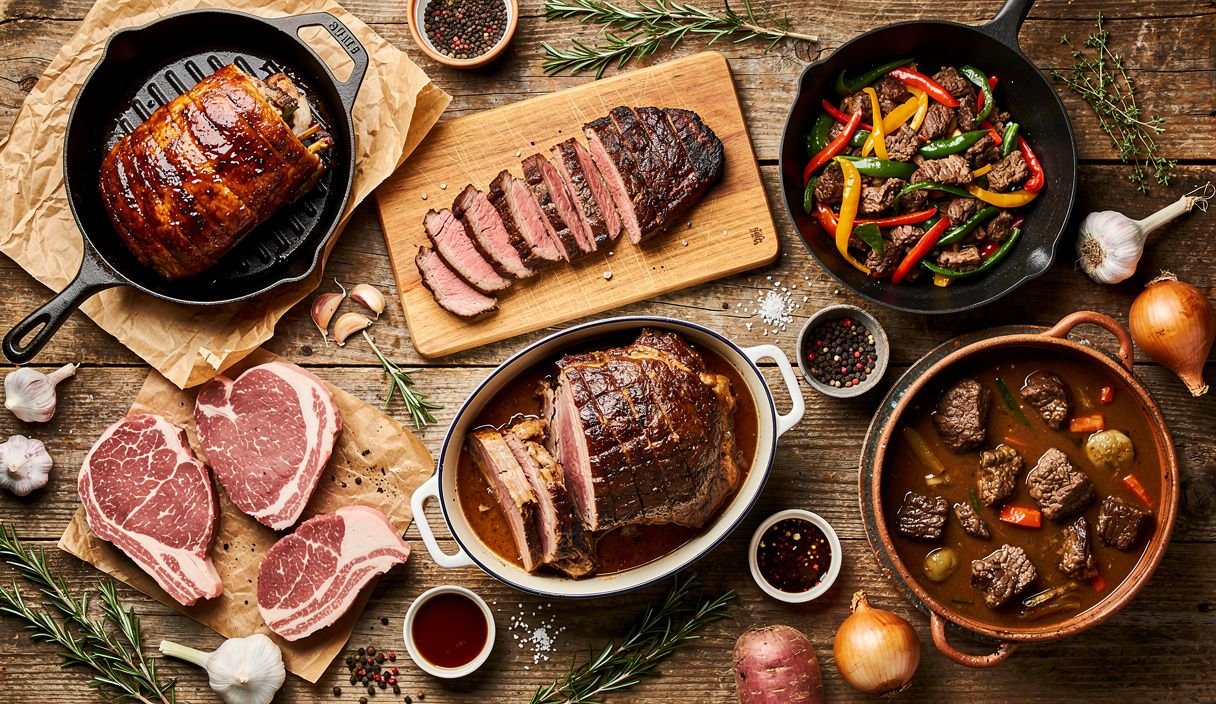 Beef & Pork